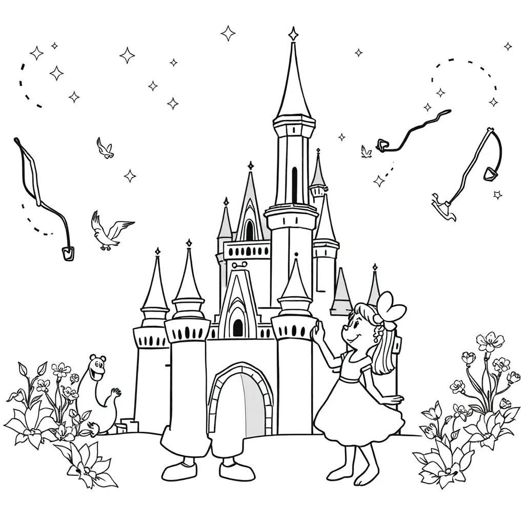 Disney coloring page