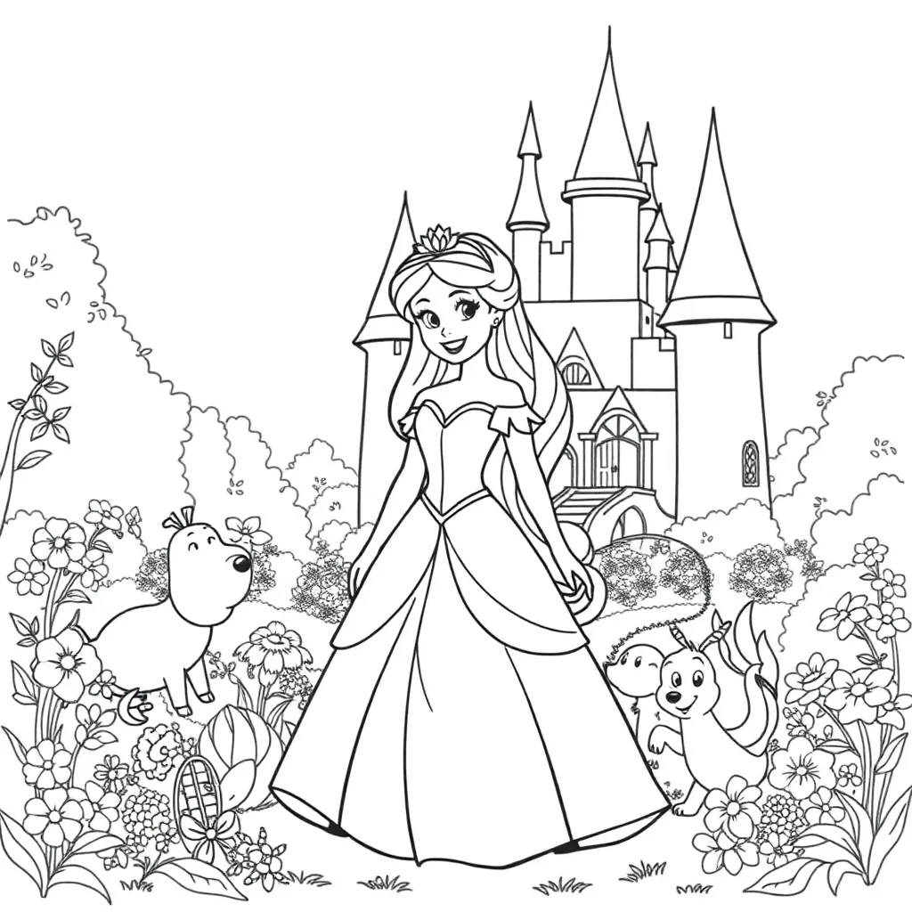 Disney coloring page