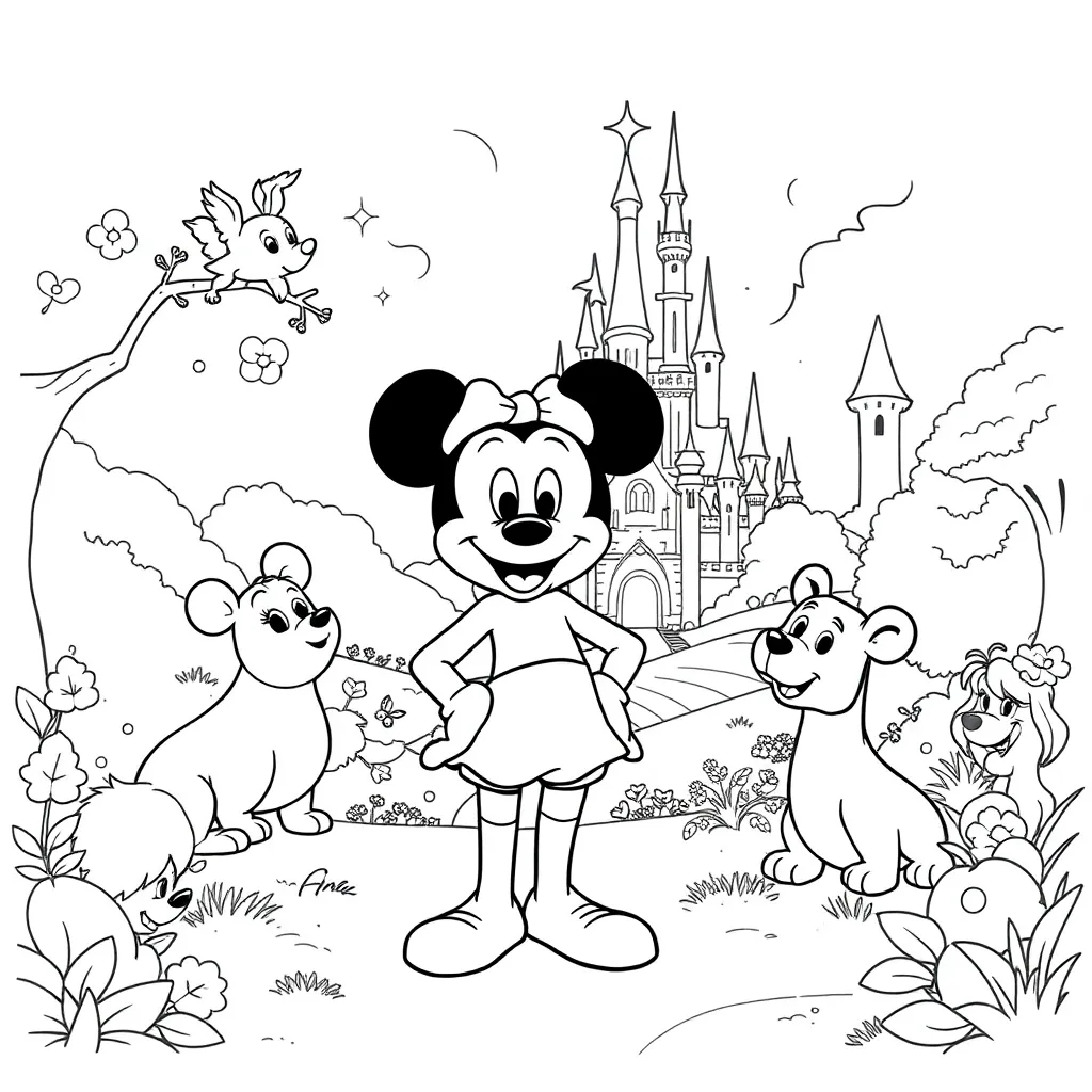 Disney coloring page