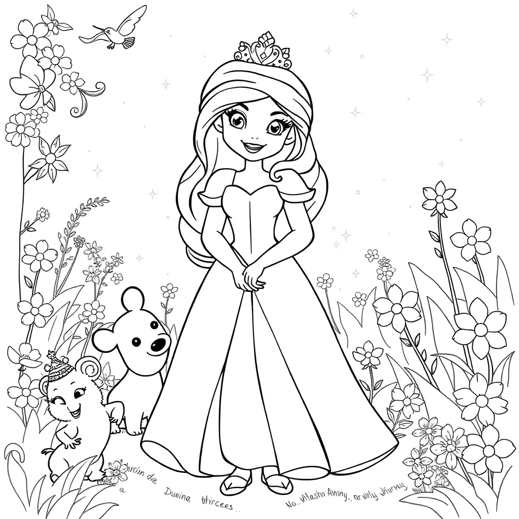 Disney coloring page