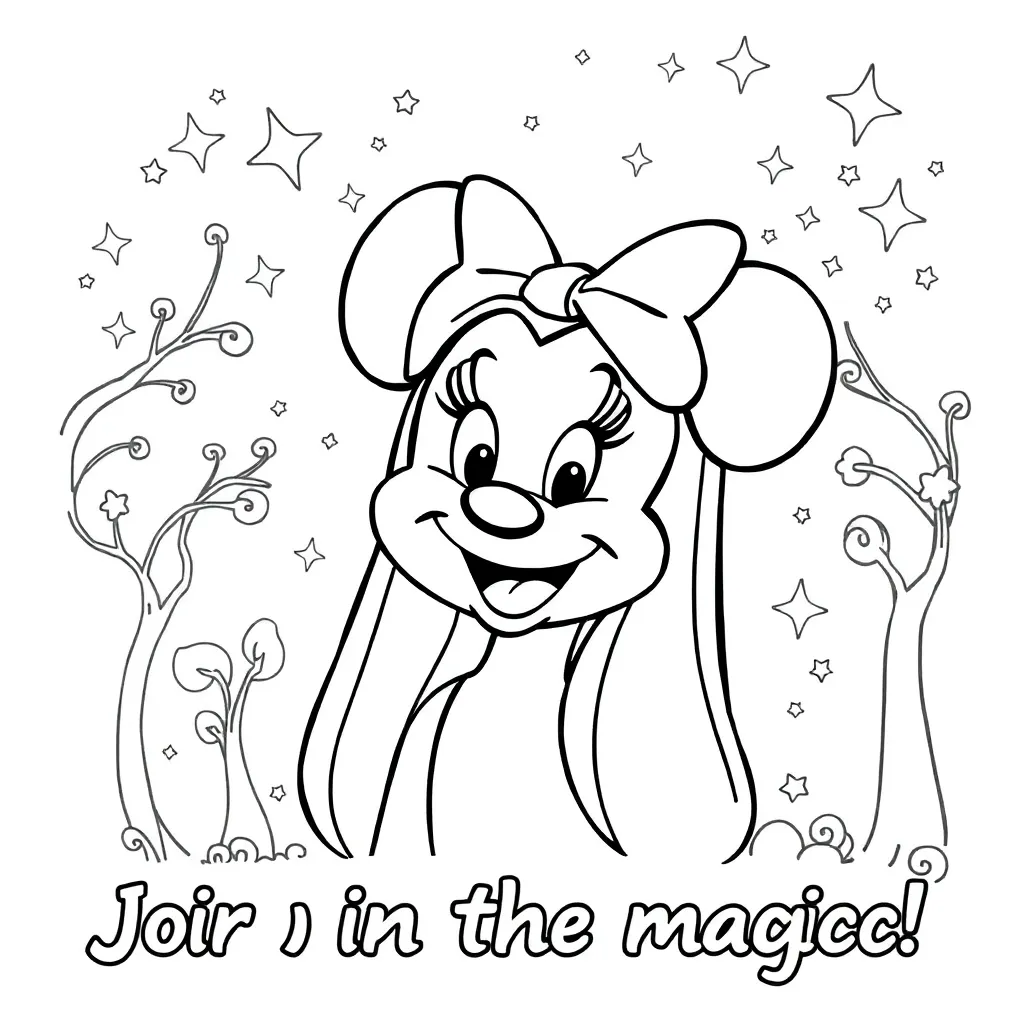 Disney coloring page
