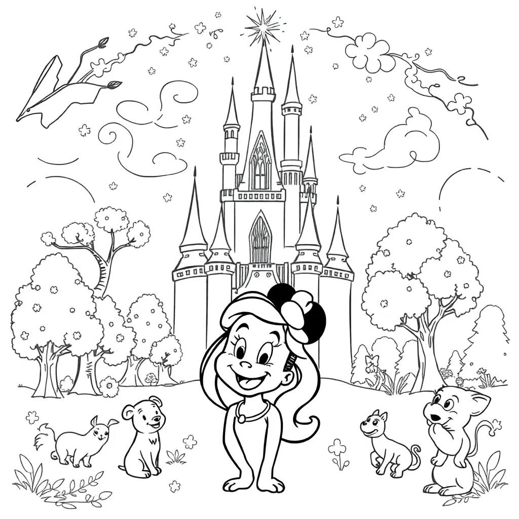 Disney coloring page