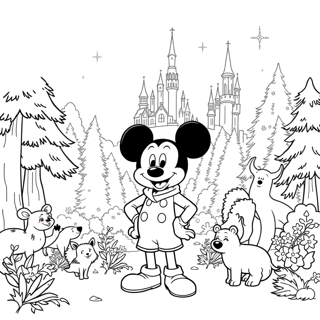 Disney coloring page