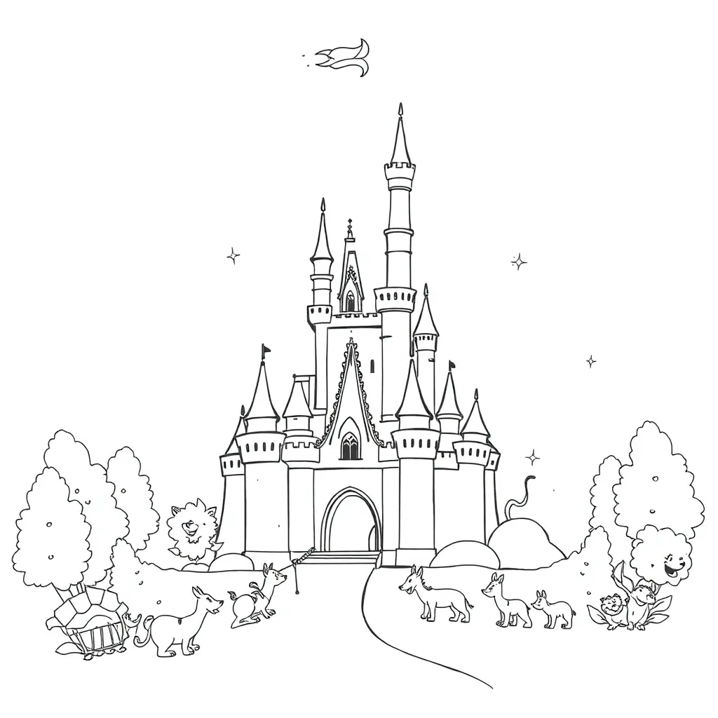 Disney coloring page