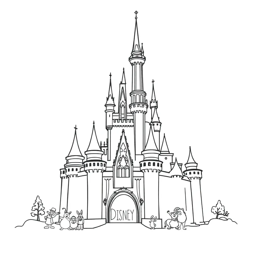 Disney coloring page