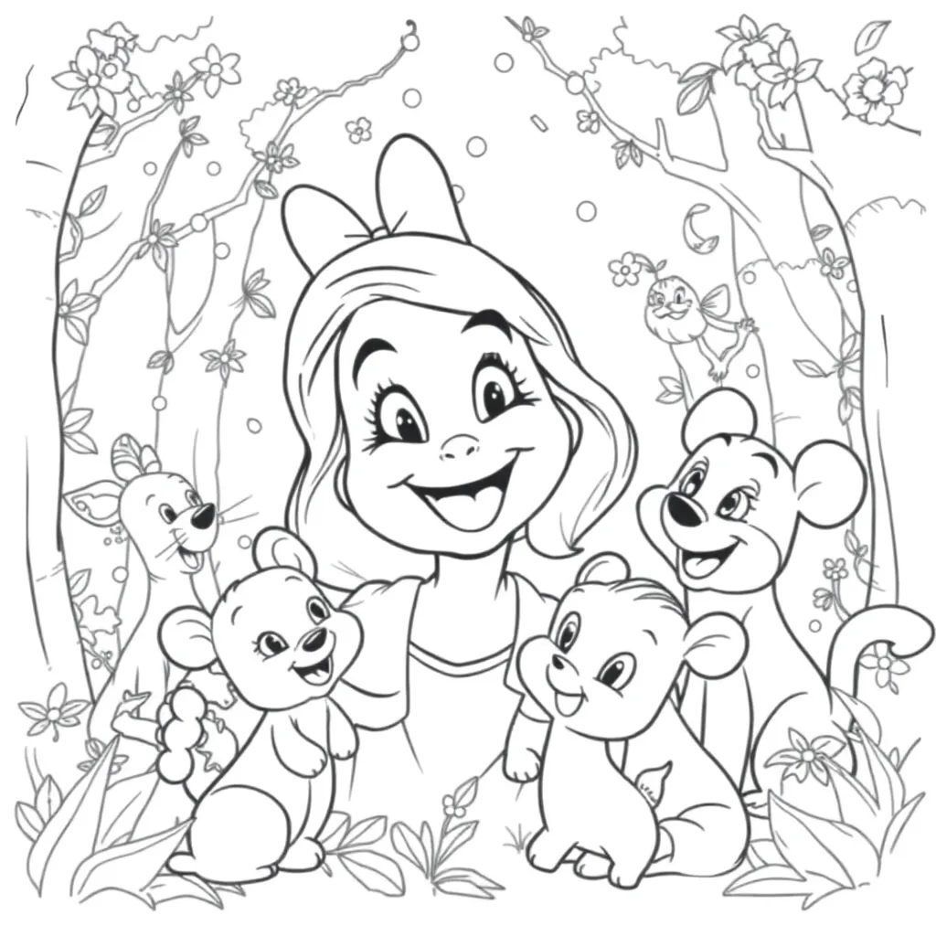 Disney coloring page