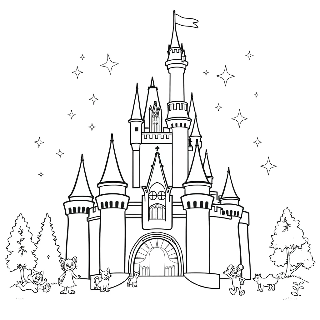 Disney coloring page