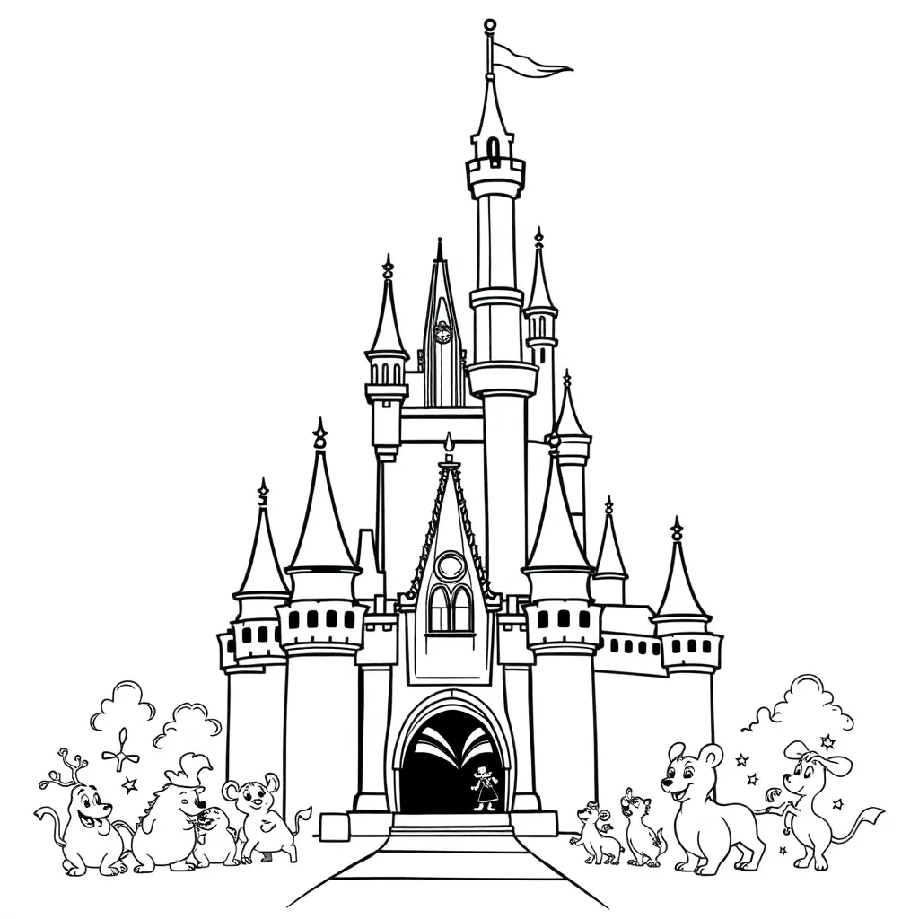 Disney coloring page
