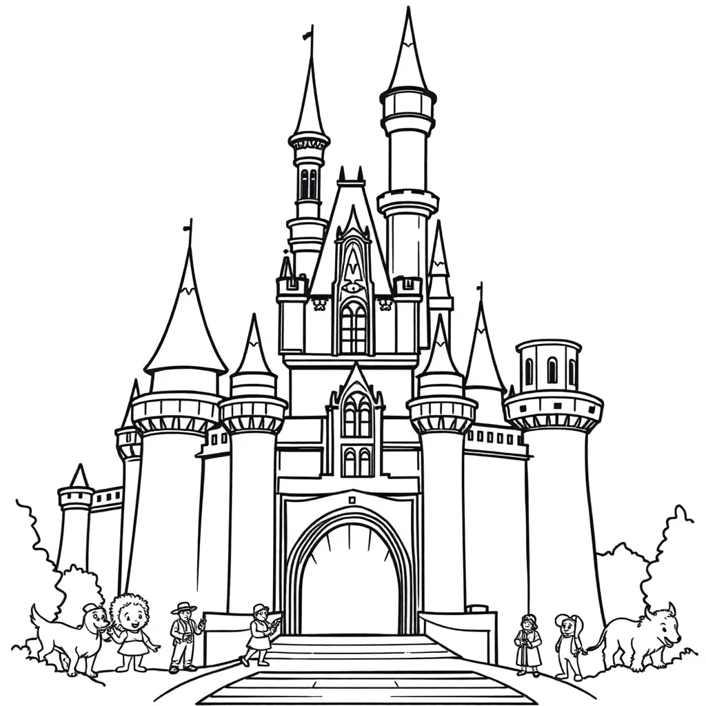 Disney coloring page