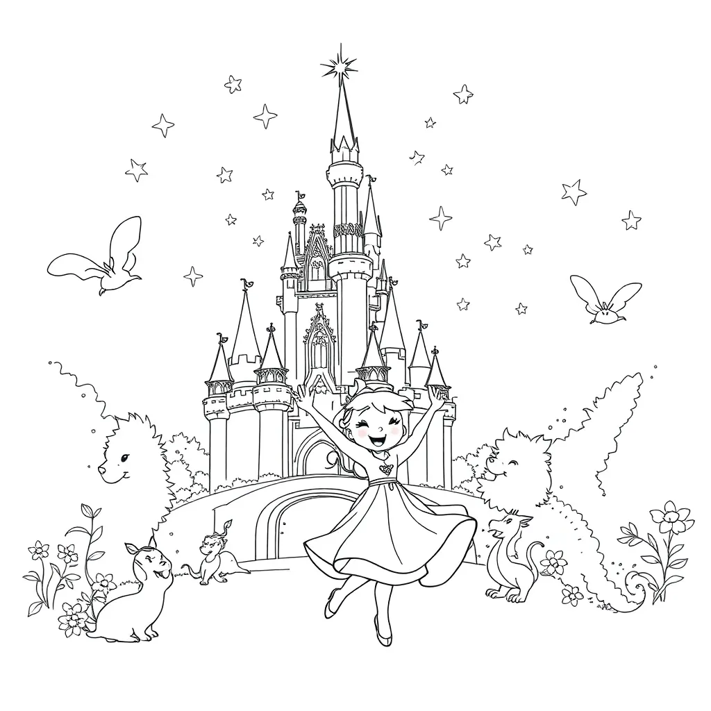 Disney coloring page