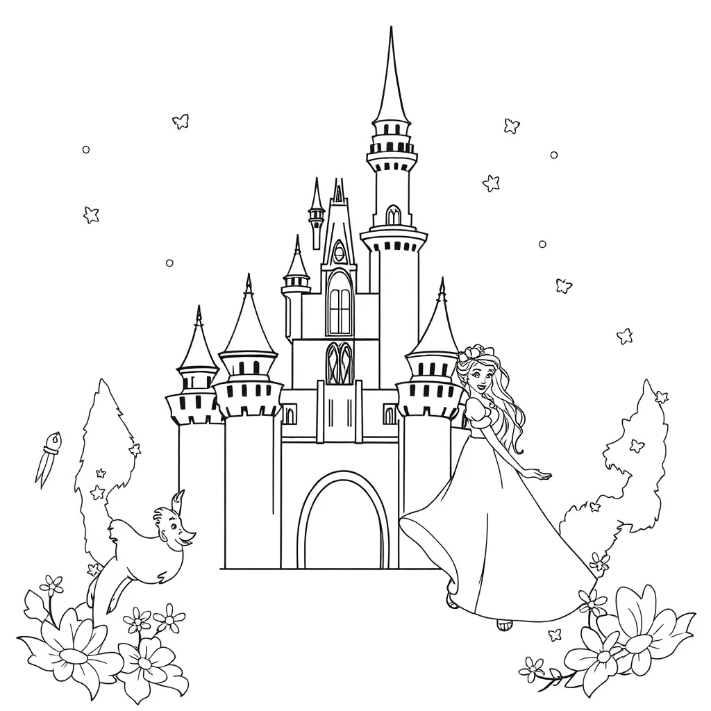 Disney coloring page