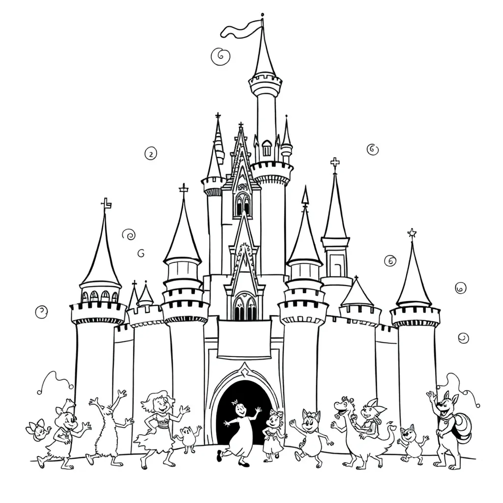 Disney coloring page
