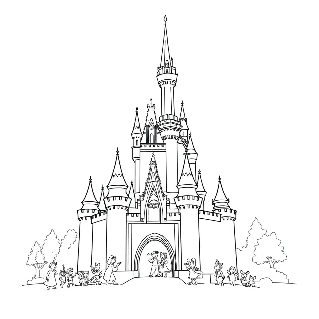 Disney coloring page
