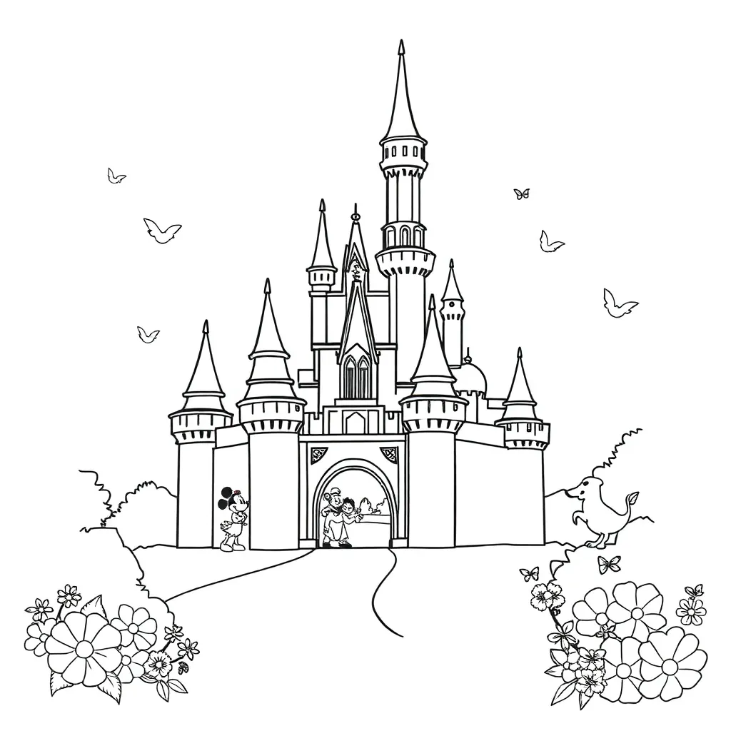 Disney coloring page
