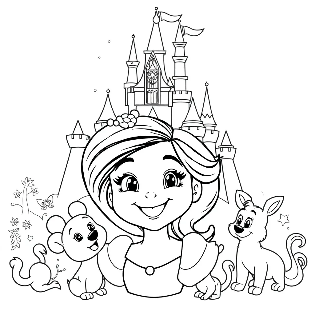 Disney coloring page