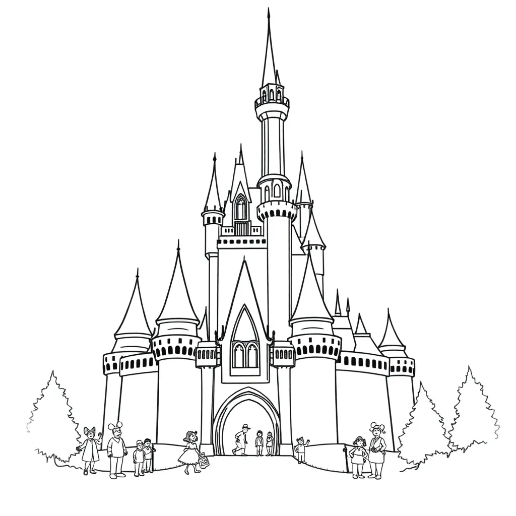 Disney coloring page