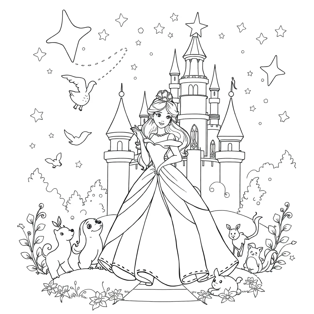 Disney coloring page