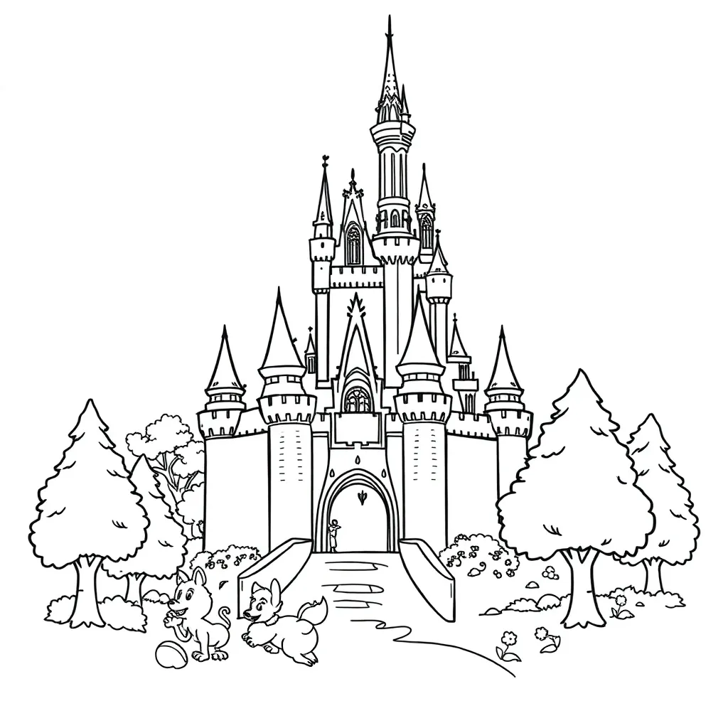 Disney coloring page