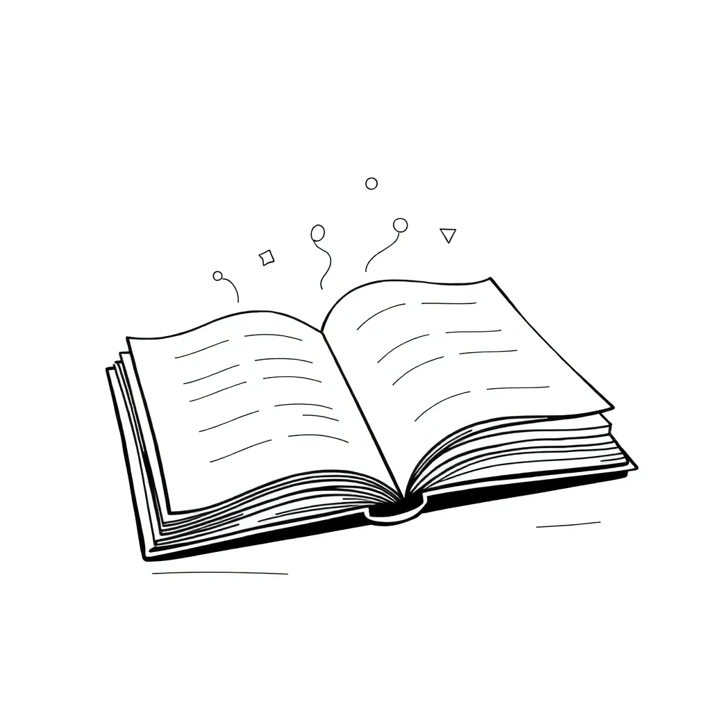 Educational coloring page