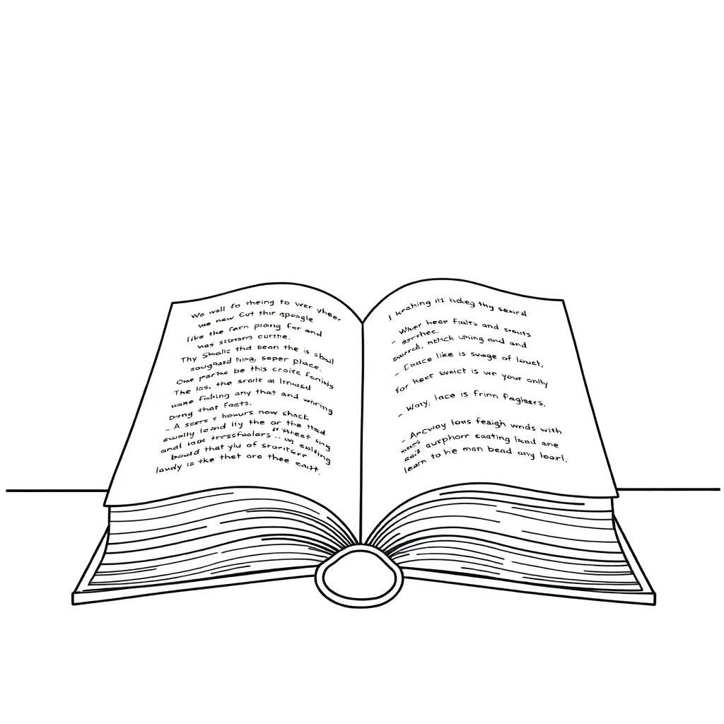 Educational coloring page