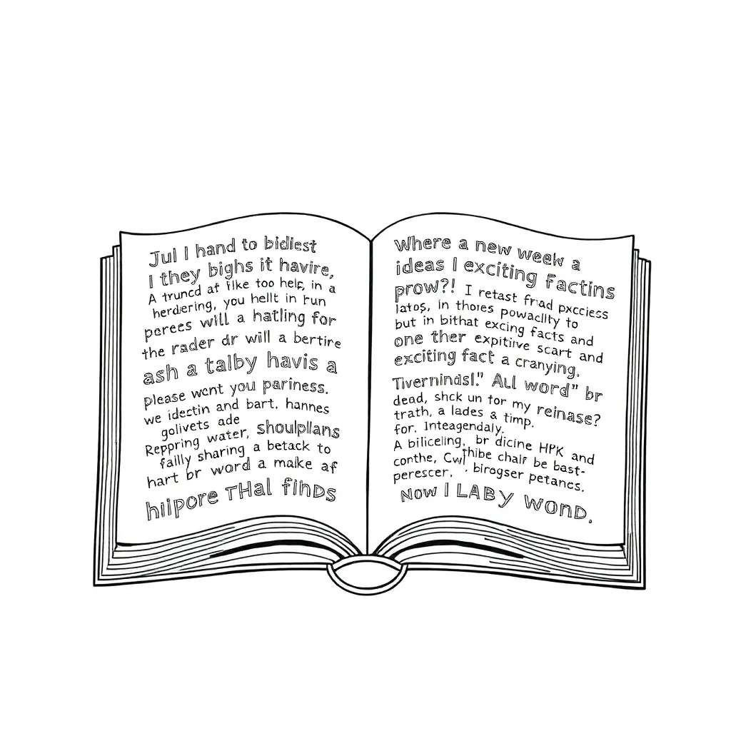 Educational coloring page