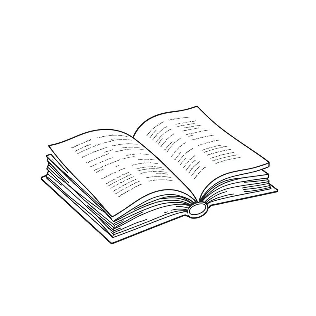 Educational coloring page