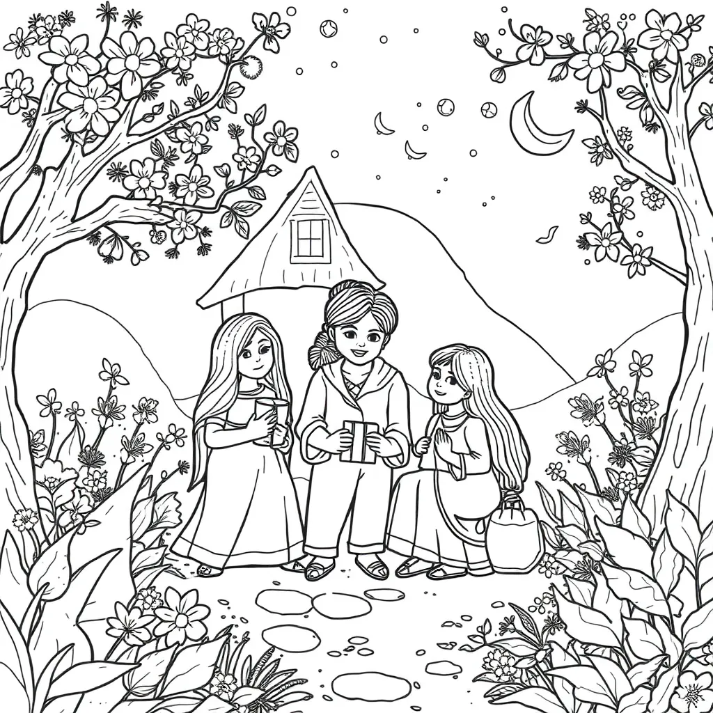 Encanto coloring page