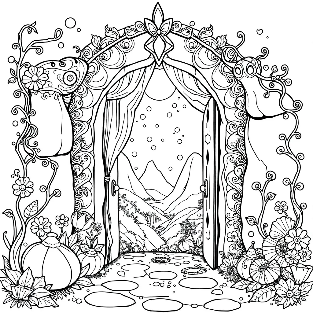 Encanto coloring page