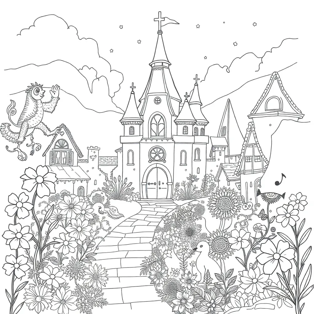 Encanto coloring page