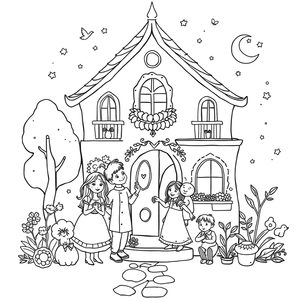 Encanto coloring page