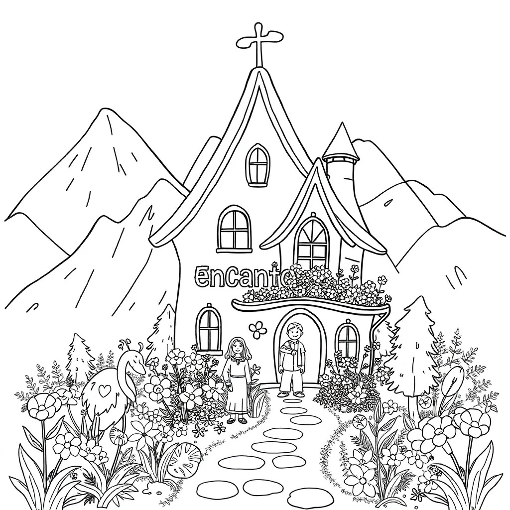 Encanto coloring page