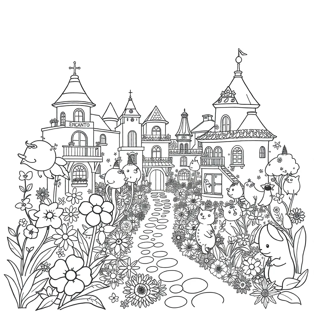Encanto coloring page