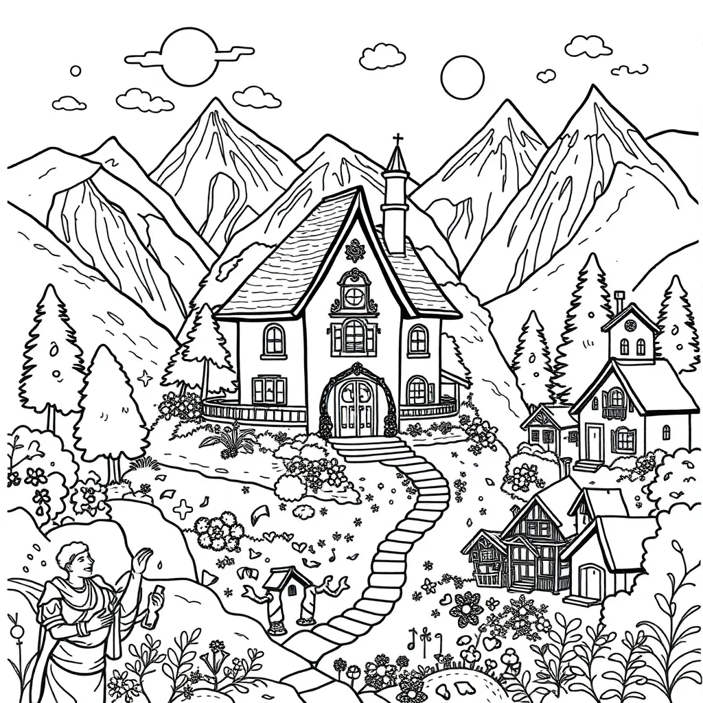 Encanto coloring page