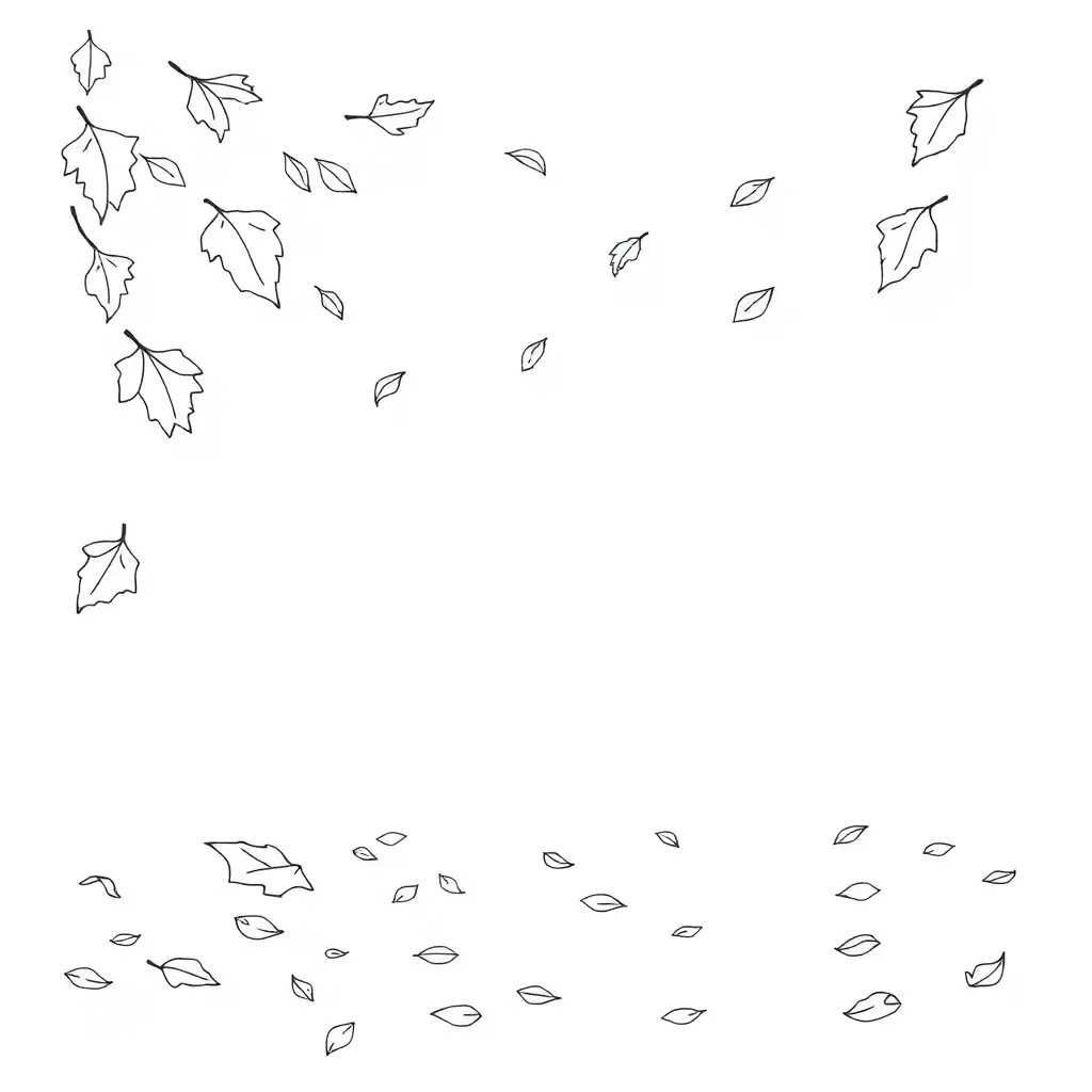 Fall Leaves coloring page