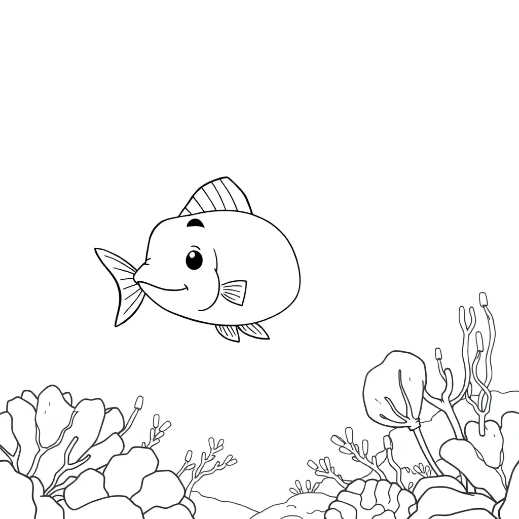 Finding Nemo coloring page