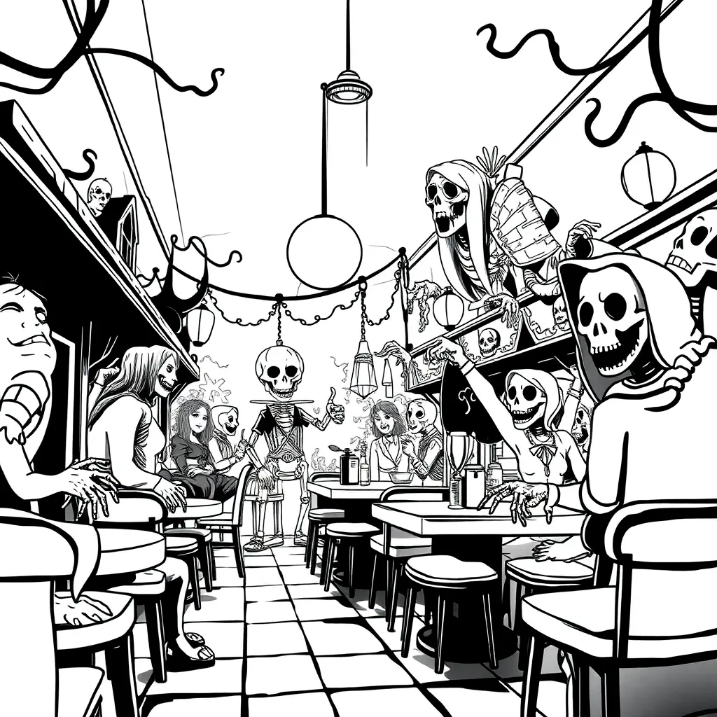 Five Nights At Freddy's coloring page