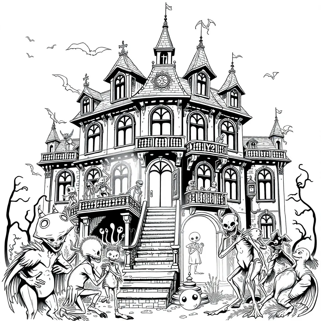 Five Nights At Freddy's coloring page