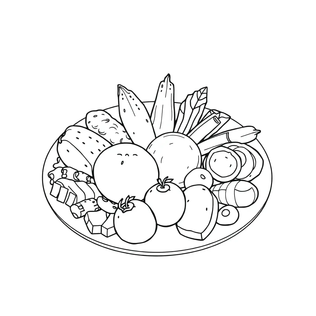 Food coloring page