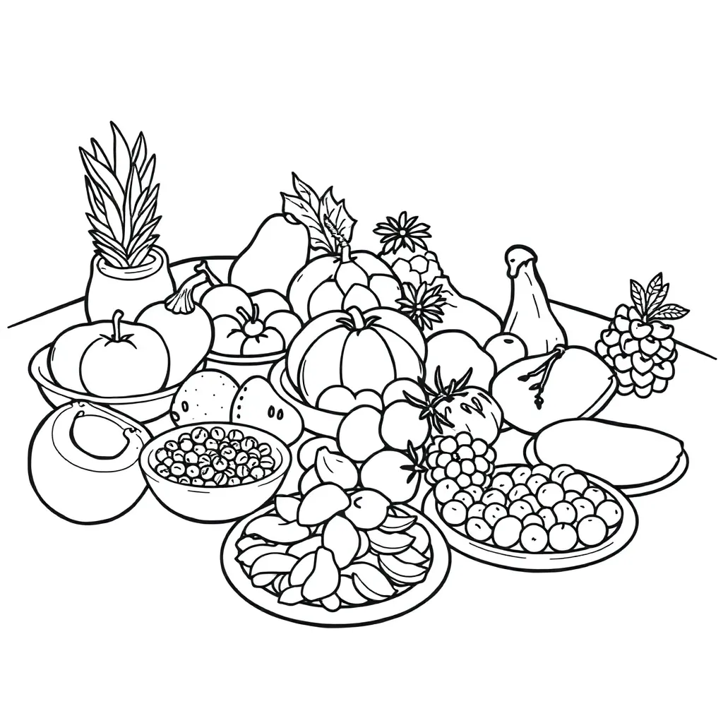 Food coloring page
