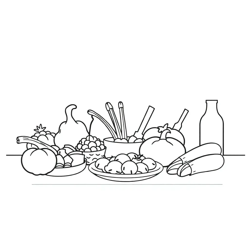 Food coloring page