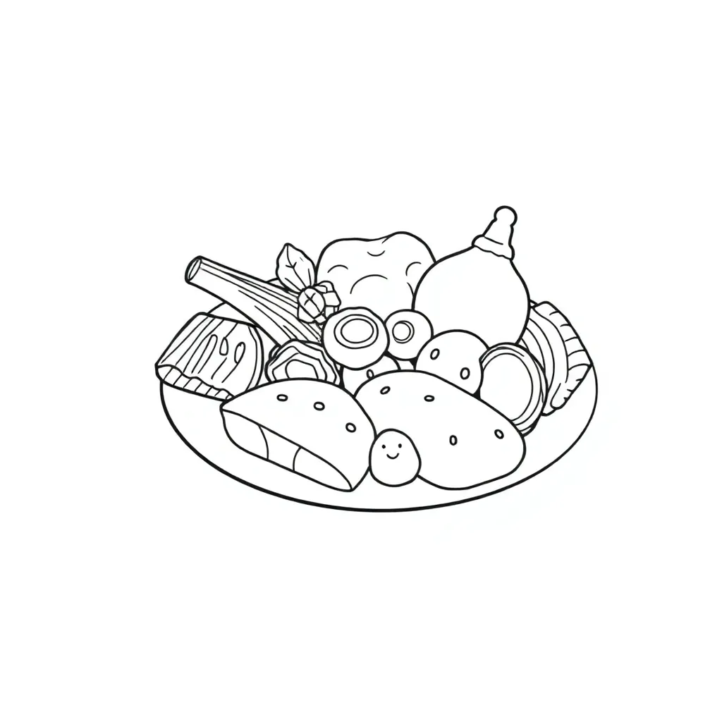 Food coloring page
