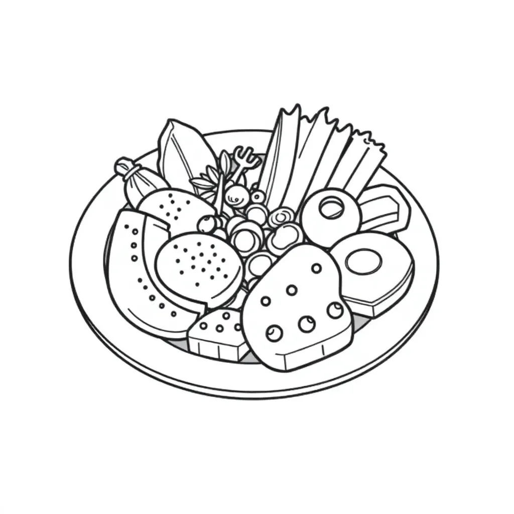Food coloring page