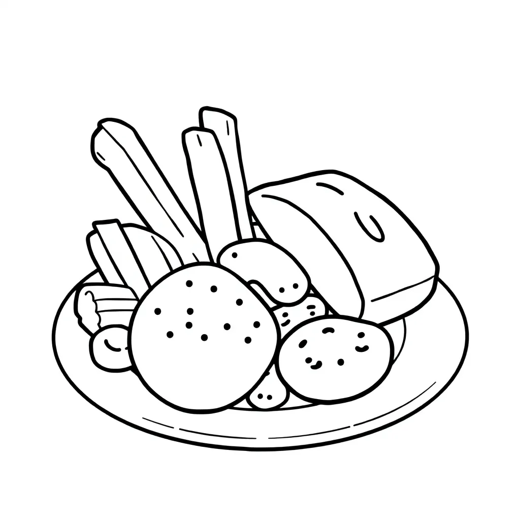 Food coloring page