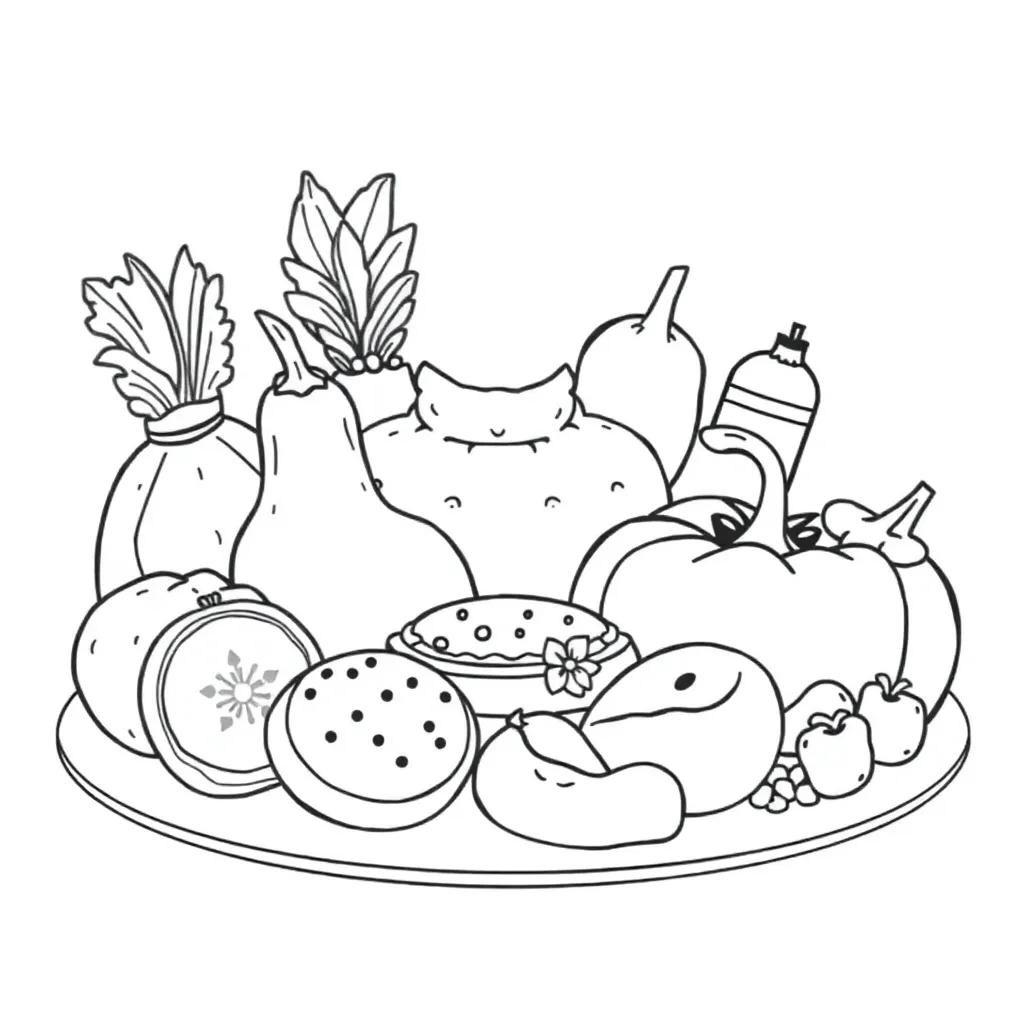 Food coloring page