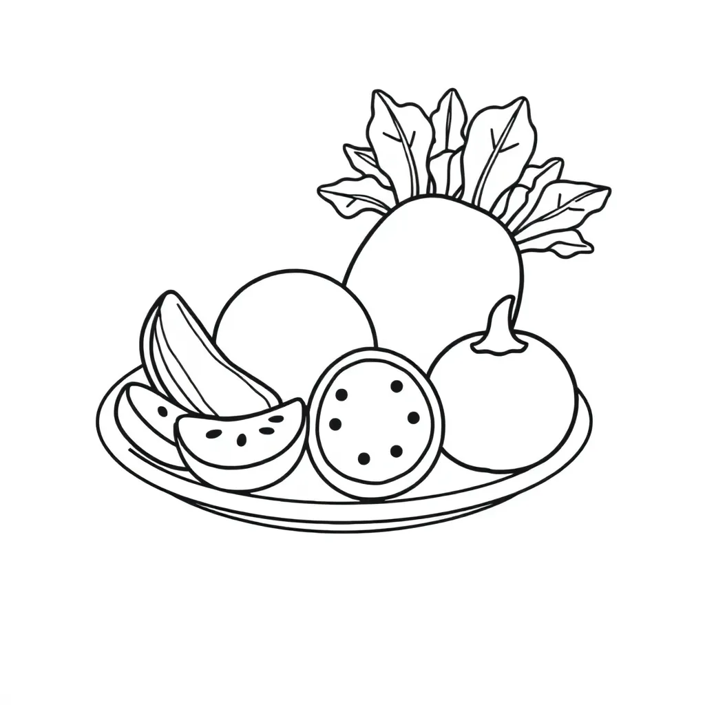 Food coloring page
