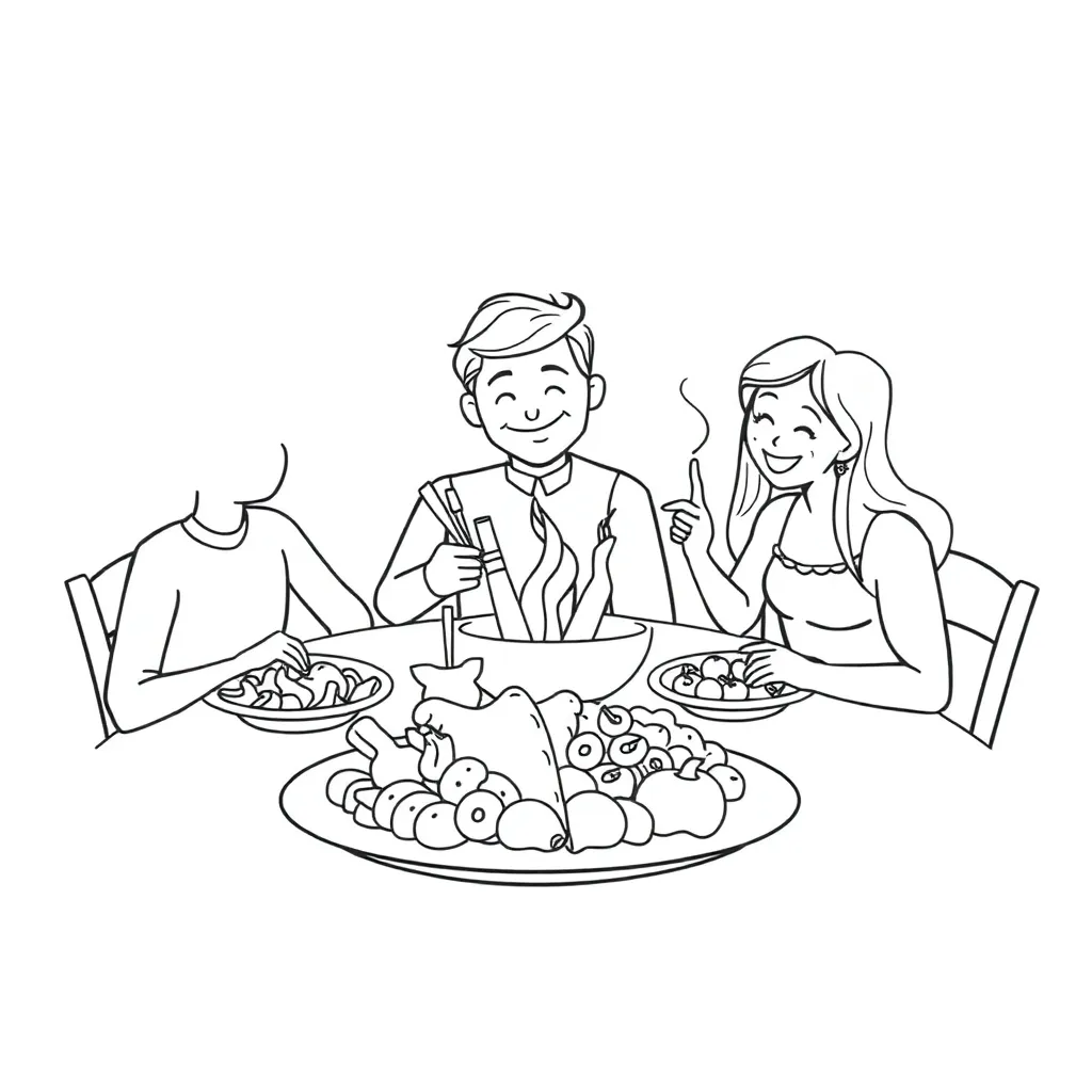 Food coloring page