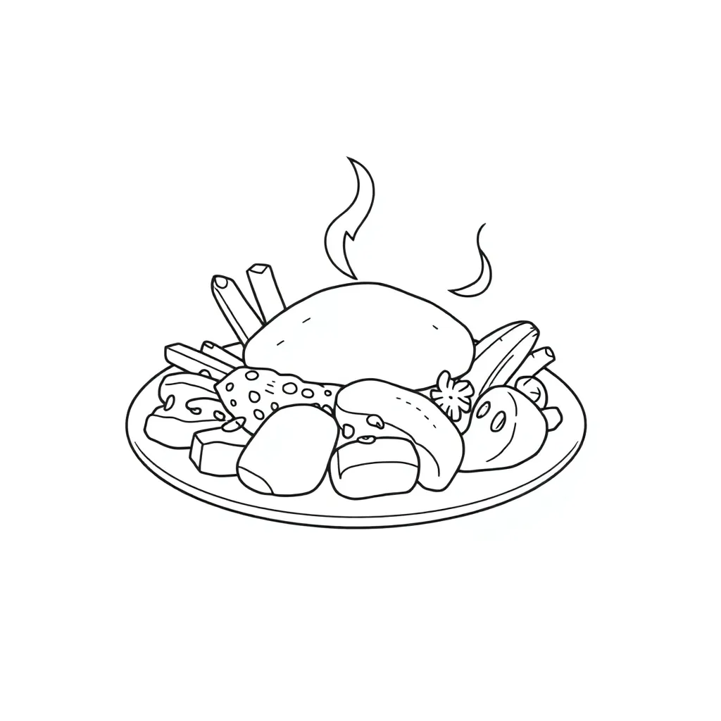 Food coloring page