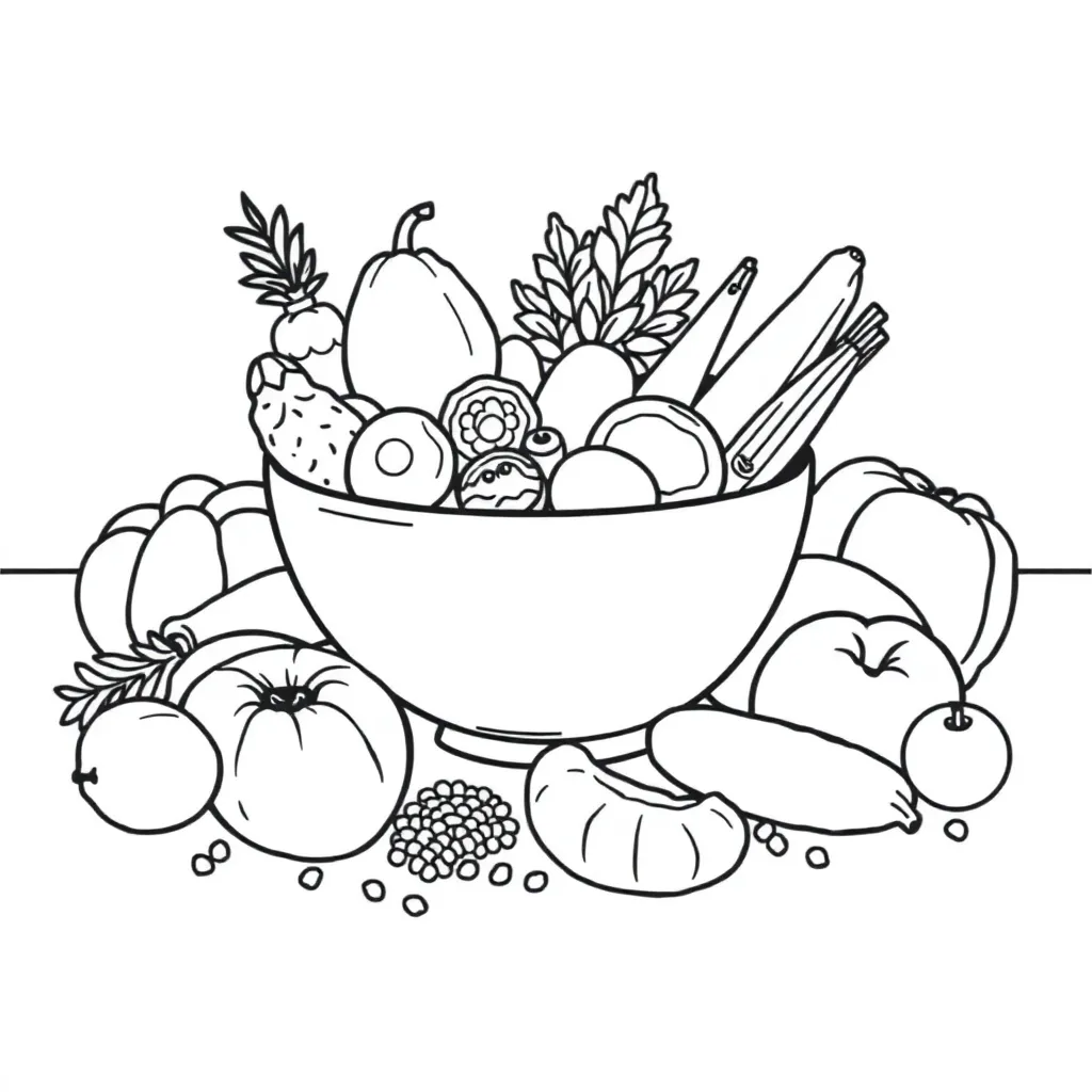 Food coloring page