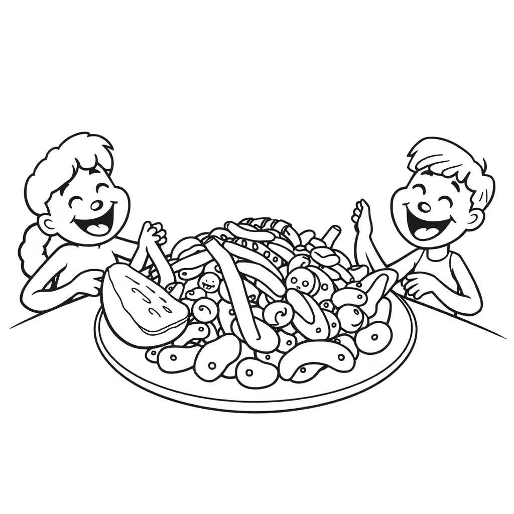 Food coloring page