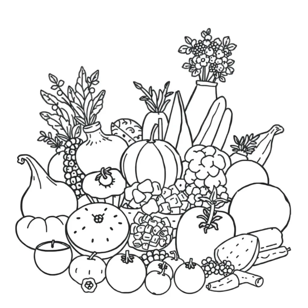 Food coloring page
